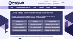 Desktop Screenshot of medialabinc.net